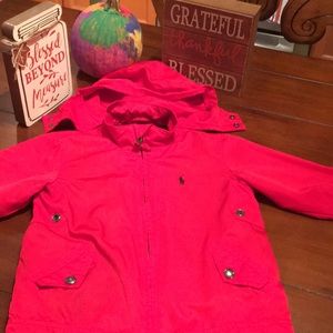 Ralph Lauren Lined Windbreaker Jacket: Size 3T